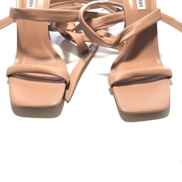 NEW Steve Madden Utilize Ankle Tie Sandals in Tan size 9.5 - Picture 7 of 12